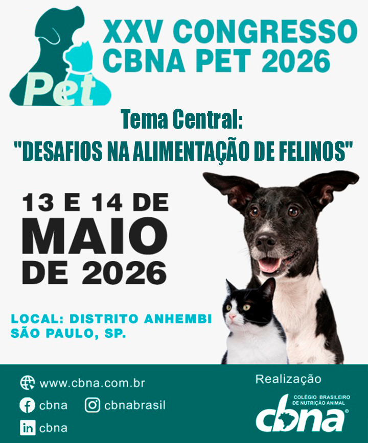 Venha Participar Do CONGRESSO CBNA PET 2026