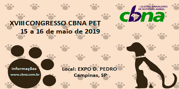 XVIII CONGRESSO CBNA PET 2019