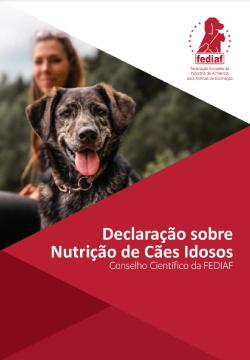 FEDIAF - Declaração Sobre Nutrição de Cães Idosos